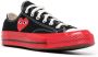 Comme des Garçons Chuck 70 Zwart Rood Ooievaar Sneakers Black Heren - Thumbnail 7