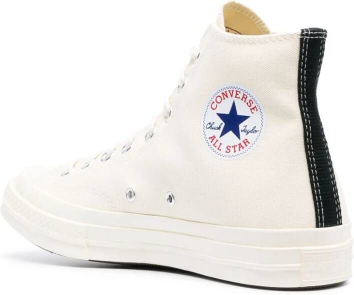 Comme des Garçons Ct70 Hi Top Sneakers met Groot Hart Wit Dames