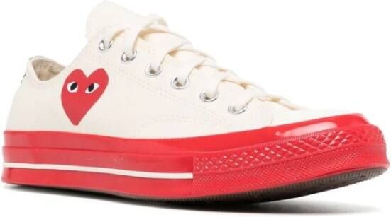 Comme des Garçons Chuck 70 Low-Top Sneakers Wit Dames