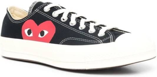 Comme des Garçons Ct70 LOW TOP NEW BIG Heart Zwart Dames