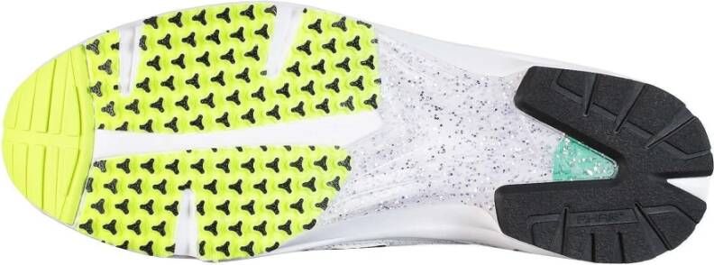 Comme des Garçons Witte Mesh Lage Sneakers