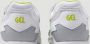 Comme des Garçons Mesh Sneakers met Multicolor Print White Heren - Thumbnail 10