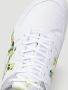 Comme des Garçons Mesh Sneakers met Multicolor Print White Heren - Thumbnail 11