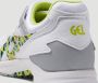 Comme des Garçons Mesh Sneakers met Multicolor Print White Heren - Thumbnail 12