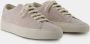 Common Projects Beige Leren Sneakers Ronde Neus Beige Dames - Thumbnail 2