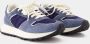 Common Projects Blauwe Leren Track Sneakers Blue Heren - Thumbnail 2