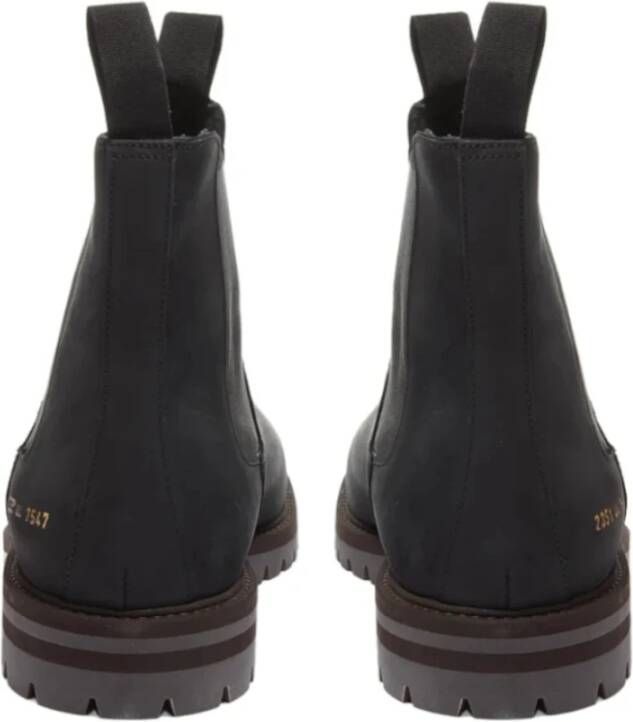 Common Projects Chelsea Boots Black Heren