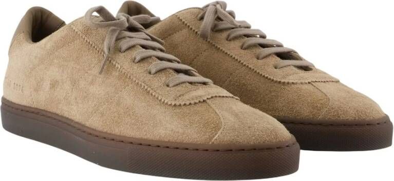 Common Projects Grijze Leren Field Trainer Sneakers