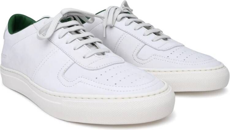 Common Projects Klassieke Witte Leren Lage Sneakers White Heren