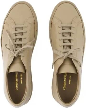 Common Projects Leather sneakers Brown Heren