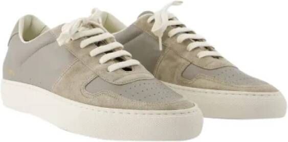 Common Projects Leather sneakers Gray Heren