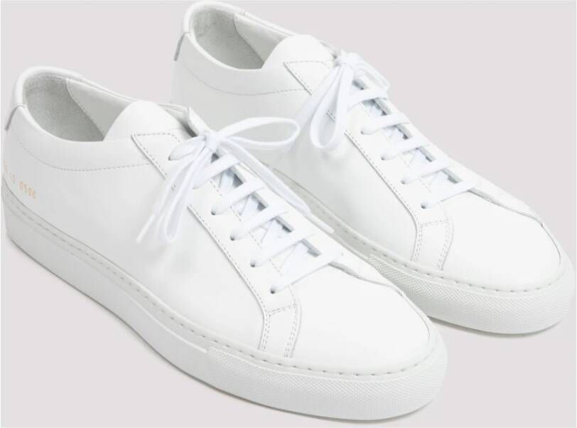Common Projects Original Achille Low Witte Sneakers White Heren