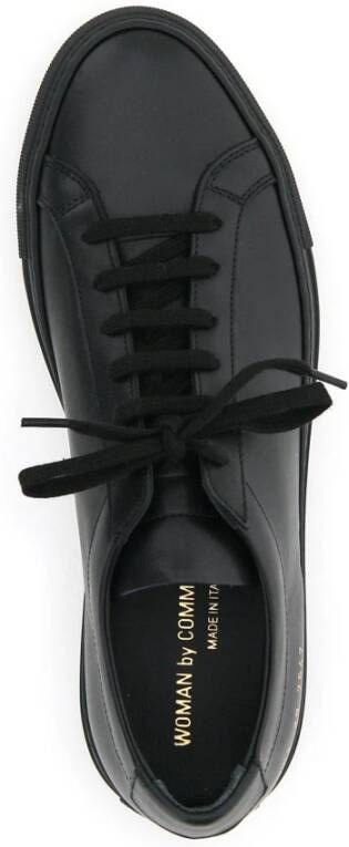 Common Projects Originele Achilles Leren Sneakers Black Dames