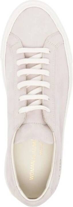 Common Projects Roze Suède Sneakers Pink Dames
