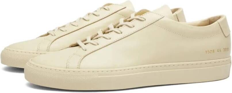 Common Projects Shoes Beige Heren