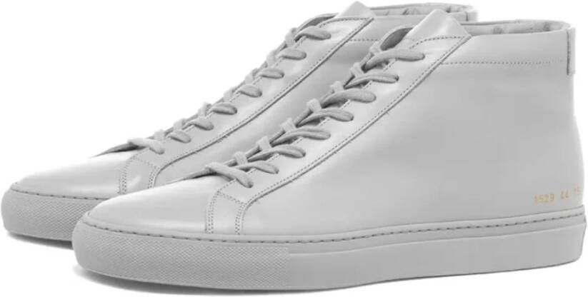 Common Projects Shoes Gray Heren