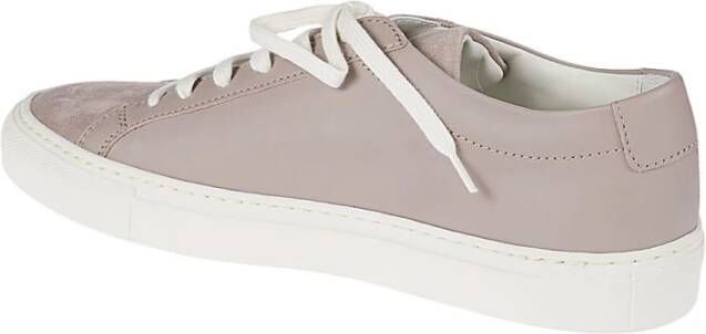 Common Projects Grijze Suede Original Achilles Sneakers Grijs Dames