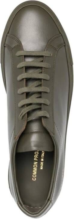 Common Projects 1010 Olive Lage Sneakers Groen Heren
