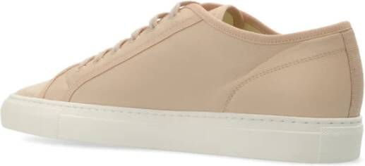 Common Projects Toernooi lage sneakers Beige Dames