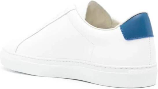 Common Projects Wit Blauw Retro Klassieke Sneaker White Heren