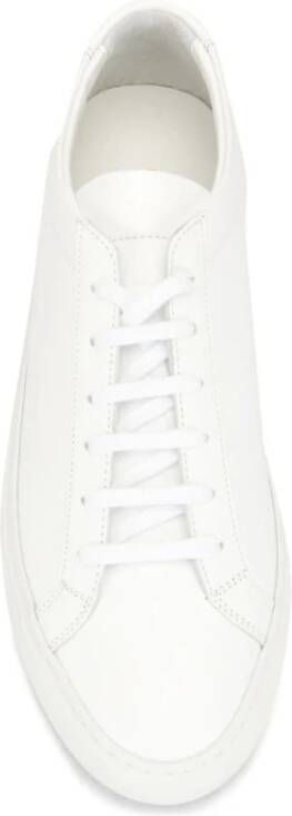 Common Projects Witte Original Achilles Lage Sneakers White Heren