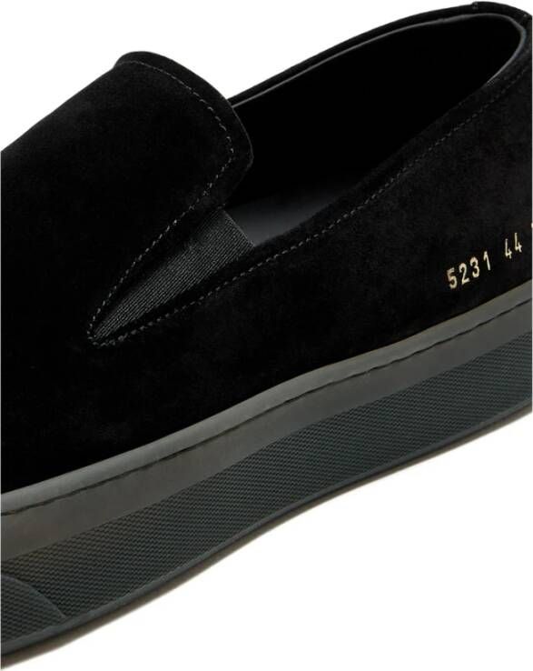 Common Projects Zwarte Instapleren Schoenen
