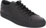 Common Projects Zwarte Leren Achilles Sneakers Black Dames - Thumbnail 2