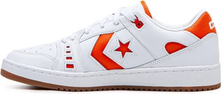 Converse As-1 Pro Leren Skateschoen (Wit Oranje) White Heren