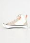 Converse Beige Hi Top Canvas Sneakers Multicolor - Thumbnail 3