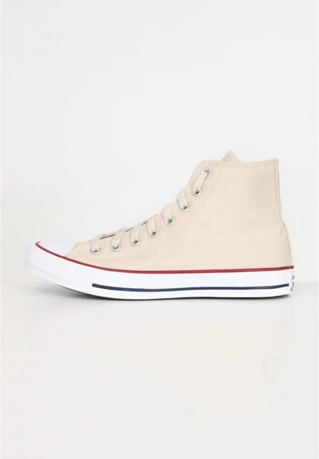 Converse Beige Witte Ctas HI Sneakers Beige Dames