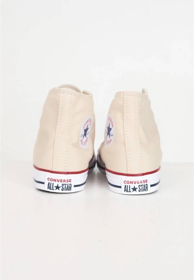 Converse Beige Witte Ctas HI Sneakers Beige Dames