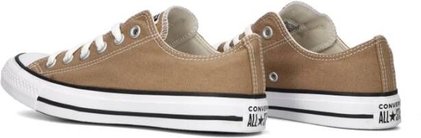 Converse Bruine Canvas Lage Sneakers Brown Dames