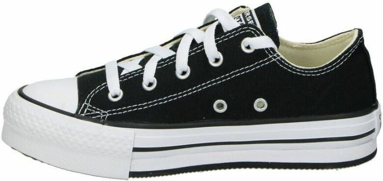Converse Chuck Taylor All Star Eva Lift Canvas Platform (gs) Fashion sneakers Schoenen black white maat: 39 beschikbare maaten:36 37 38 39 38.5 - Foto 8
