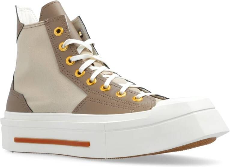 Converse Chuck 70 De Luxe Squared hoge sneakers Brown Dames