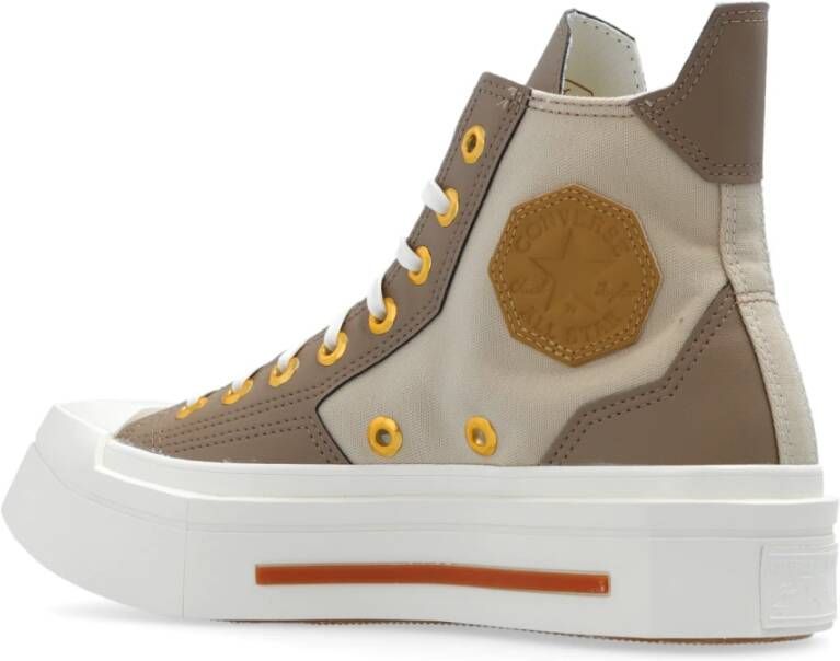 Converse Chuck 70 De Luxe Squared hoge sneakers Brown Dames