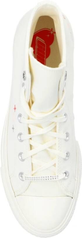 Converse Chuck 70 Y2K Heart hoge sneakers White Dames