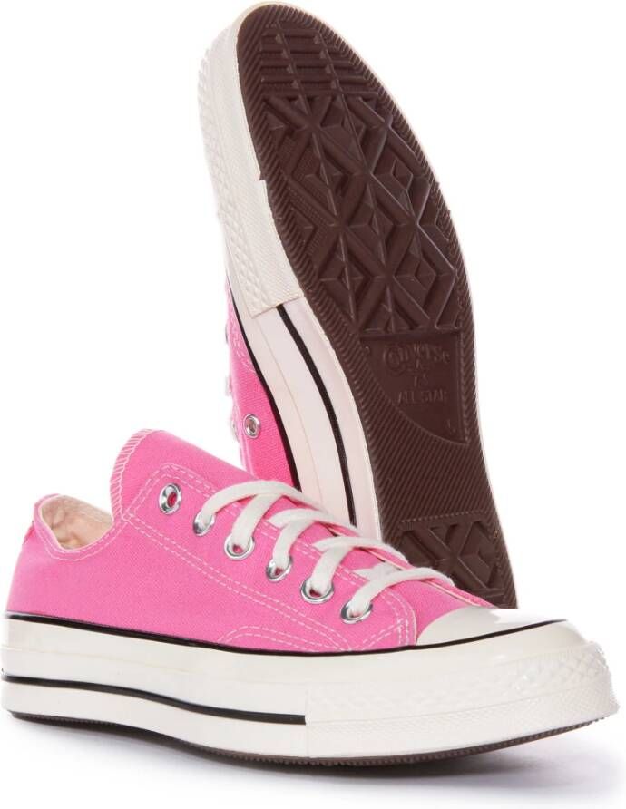 Converse Chuck 70s Laag Roze Sneakers Pink Dames