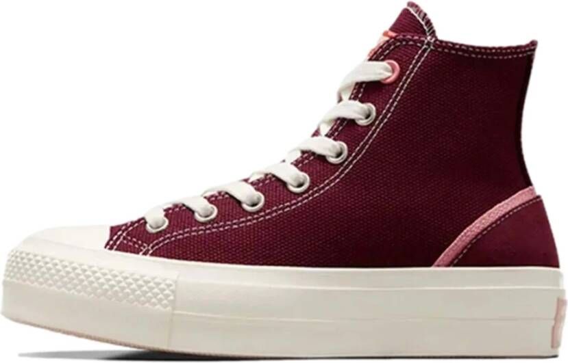 Converse Chuck Taylor All Star Lift Boots Red Dames