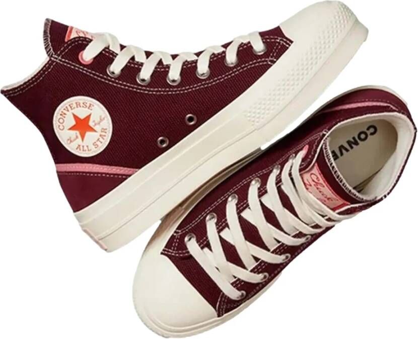 Converse Chuck Taylor All Star Lift Boots Red Dames