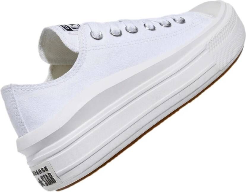 Converse Chuck Taylor All Star OX Platform Sneakers White Dames