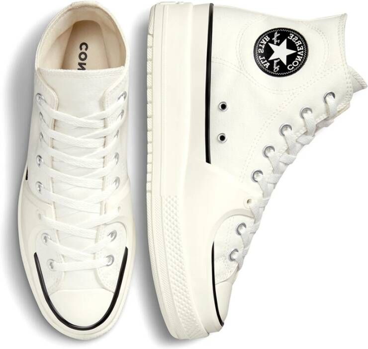 Converse Chunky High Top Sneakers White Heren