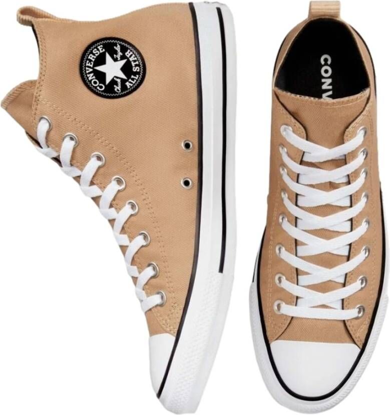 Converse Ctas HI Nomad Sneakers Beige Dames