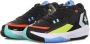 Converse Eenheid Basketbalschoen Zwart Blauw Rood Multicolor Heren - Thumbnail 4