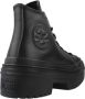 Converse Chuck Taylor All Star Lugged Heel Hi Sneakers Leren Sneaker Dames Zwart - Thumbnail 6