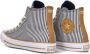 Converse Gestreepte hoge sneakers Herringbone stijl Multicolor Dames - Thumbnail 10