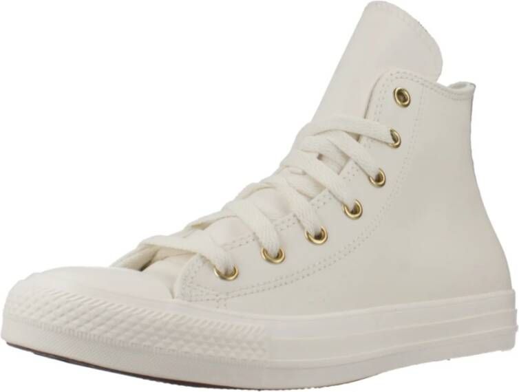 Converse Gouden All Star Sneakers White Dames