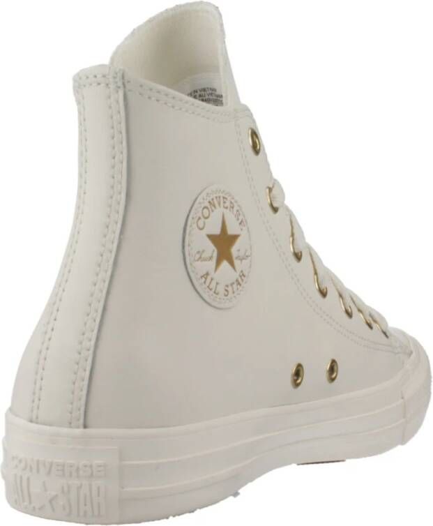 Converse Gouden All Star Sneakers White Dames