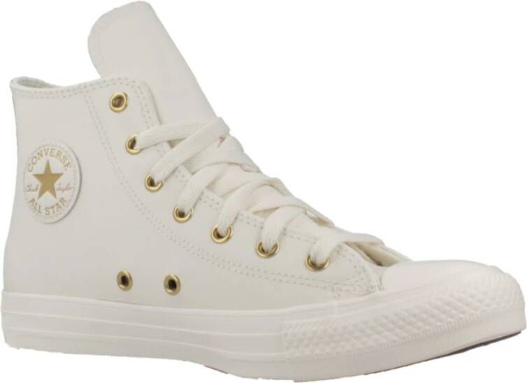 Converse Gouden All Star Sneakers White Dames