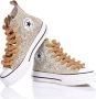 Converse Gouden Glitter Ster Dames Sneakers - Thumbnail 2