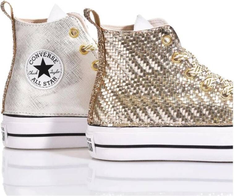 Converse Gouden Vlecht Dames Sneakers